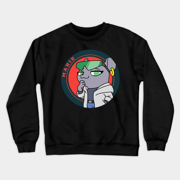 BNA Seal Marie Crewneck Sweatshirt by JamesCMarshall